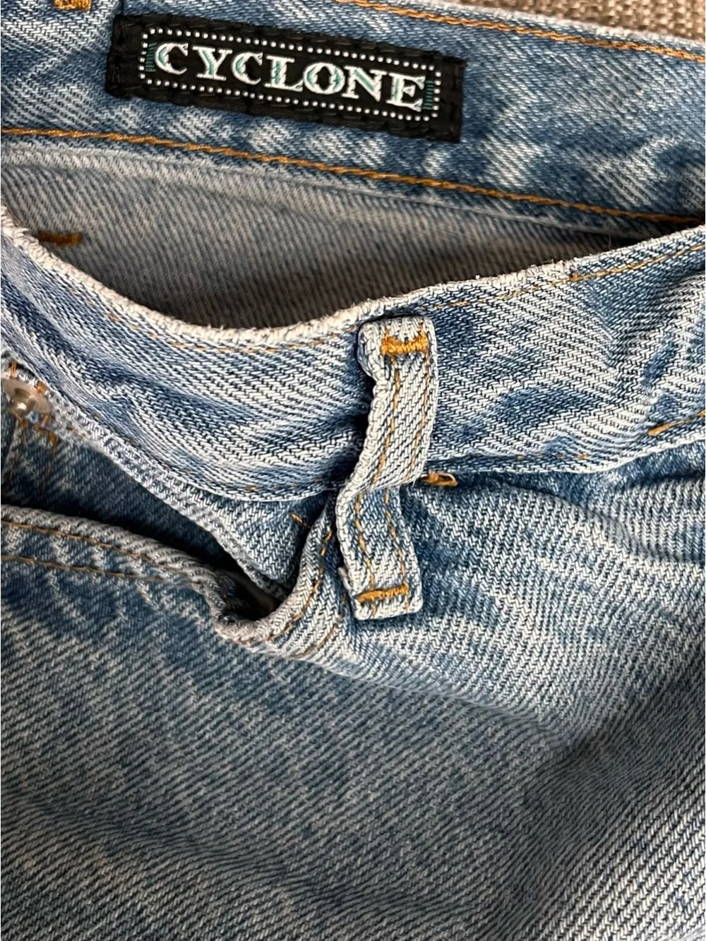 Cyclone Retro Denim Shorts